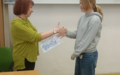 Úspěšná řešitelka BIO 2025/2026, kategorie D